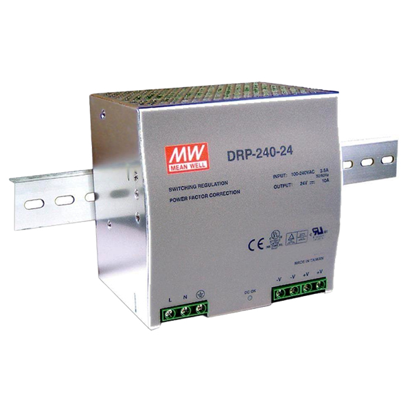 DRP-240-1 New Mean Well DIN Rail Power Supply